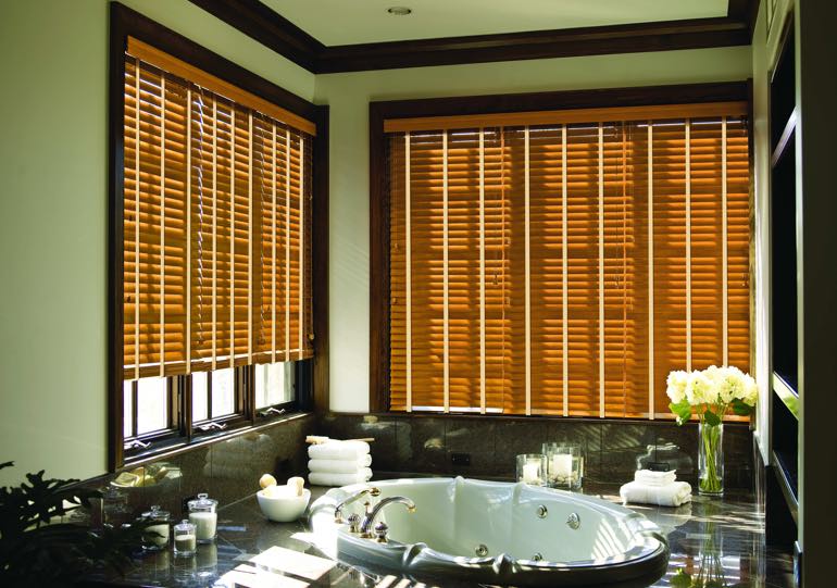 Boston bathroom blinds